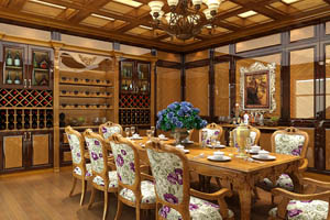 新中式全屋定制效果图