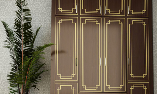 新中式全屋定制风格衣柜